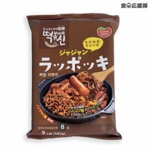 即席 ジャジャン ラッポッキ 342g×1袋 2人前 ドンウォン トッポキ おやつ 辛い 韓国料理