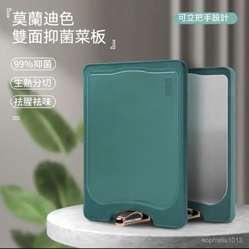【台灣現貨】雙面抗菌砧闆 直立式不銹鋼菜闆 砧板 不鏽鋼砧板 雙面菜板 德國砧板 砧板 站立 砧板