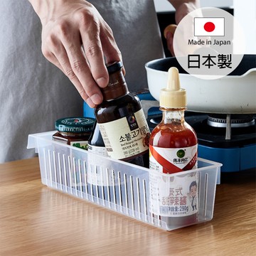 日本製 冰箱收納盒 中款 inomata 冰箱整理盒 置物盒 分裝盒 收納籃 Loxin【SI1734】