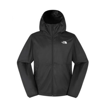 The North Face 北臉 外套 男款 運動連帽外套 防風 防曬 防潑水 M TNF CYCLONE WIND 黑 NF0A8DFSJK3