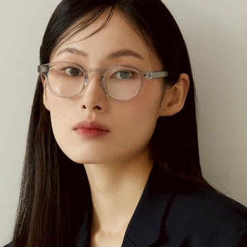 CARIN 光學眼鏡 DENSE C6 復古方型膠框 - 金橘眼鏡