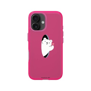 iPhone 16 Clear 粉漾桃 - 白白日記 Darylhochi - 啾咪