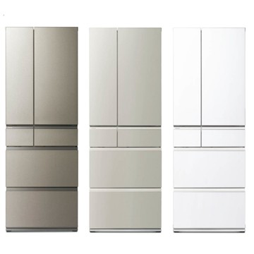 【Panasonic】495L六門日系上質系列 無邊框霧面鋼板電冰箱 (NR-F502YT)(星礦銀/淺灰米/凝霜白)