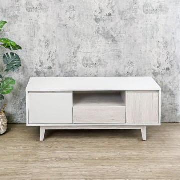 Boden-克萊妮4尺二門單抽電視櫃/長櫃/視聽櫃