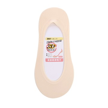 無痕360度全面防滑隱形襪 - M膚