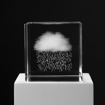 多款水晶立方體擺件 創意治愈系室內桌面裝飾 男女同學生日禮物