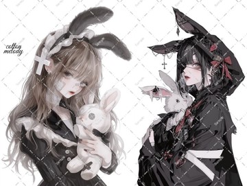 原創貼紙 no.7117 人物貼紙 原創貼紙 人物貼紙 女孩貼紙 原創人物貼紙