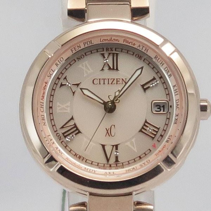 シチズン CITIZEN XC クロスシー ティタニア ライン ハッピーフライト サクラピンク EC1115-59W | LINEブランドカタログ