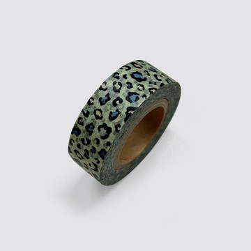 豹紋淺卡其 | 和紙膠帶