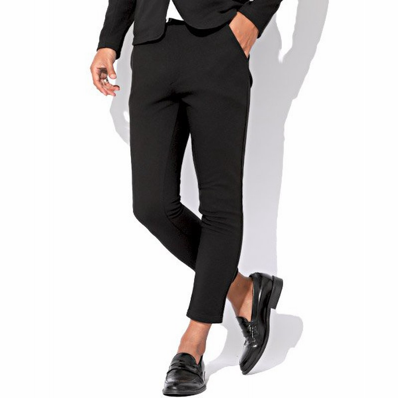 ラグスタイル アンクルパンツ メンズ スラックス カルゼ ストレッチ 無地 Bitter ビター系 ジャケット別売り パンツ アンクル 丈 メンズ ブラック M Luxstyle 通販 Lineポイント最大1 0 Get Lineショッピング