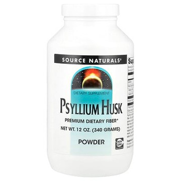 Source Naturals, 車前子殼粉，12 盎司（340 克）