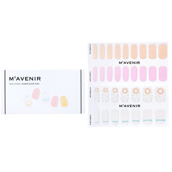 Mavenir Mavenir Nail Sticker (Assorted Colour) - # Sugar Glaze Nail MHA-00085 / 026903 (Exp. Date 22 Nov 2025) 32pcs-美容工具