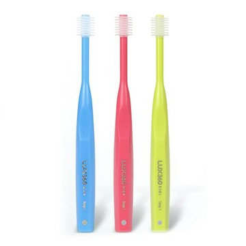 【日本Lux360】 幼童牙刷 Step1(4m-24m) / Step2(24m-48m) (3入)【親子良品】