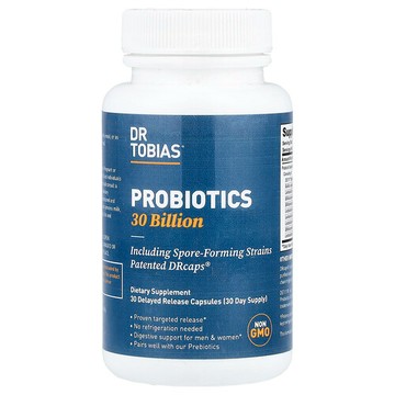 Dr. Tobias, 益生菌 300 億，30 粒緩釋膠囊