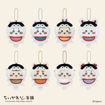 台灣發貨/免運 吉伊卡哇 川越招財限定 帶吊牌+珠鏈 獨立包裝 豆豆眼圍裙挂件 小八 烏薩奇