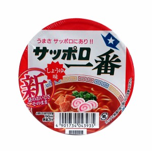 ★まとめ買い★　サンヨー　ミニ　サッポロ一番　丼　しょうゆ　×12個