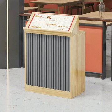 餐廳迎賓台接待台餐飲店門口導購台咨客台飯店簡約咨詢台引導台