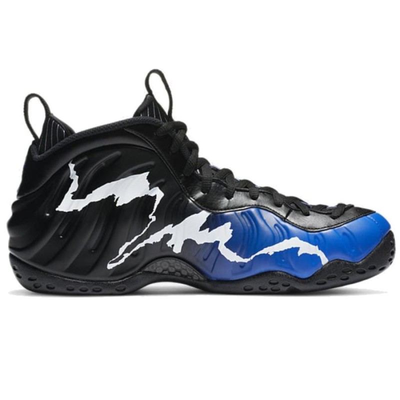 NIKE AIR FOAMPOSITE ONE BLACK AURORA BLACK/WHITE-AURORA-GAME ROYAL