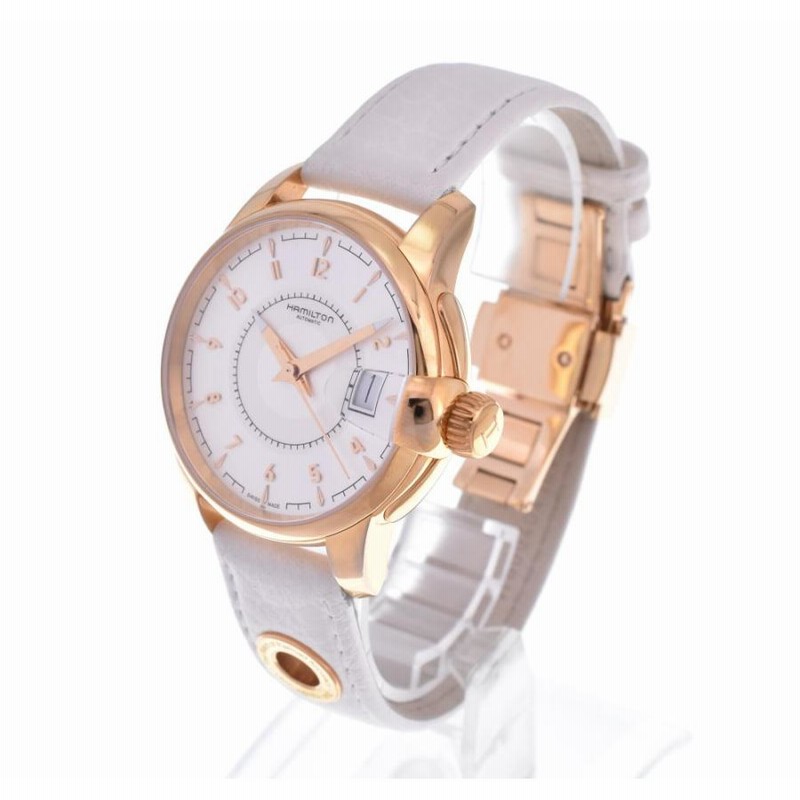 △ ☆美品【HAMILTON】ハミルトン レイルロード H404450 裏スケ