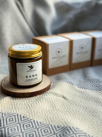 海嶼杉・森永物語・天然精油大豆香氛蠟燭