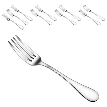 韓式叉子 2號 安全耐用 簡約時尚設計  10支  不鏽鋼