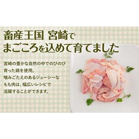 ふるさと納税 宮崎県産 若鶏もも肉 300g×10P 計3kg 宮崎県宮崎市