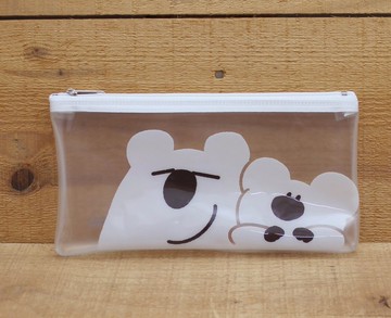 【筆袋】 黑田桑透明筆袋(小跟班)72211