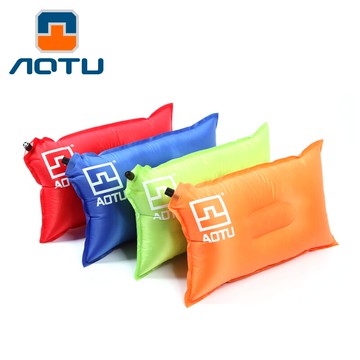 凹凸戶外自動充氣枕頭 旅行枕頭 野營露營睡袋枕頭 戶外旅行枕頭