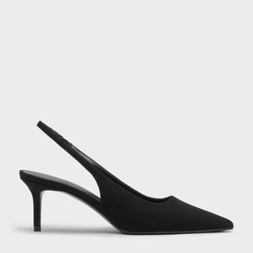 Kaia 尖頭裸跟鞋