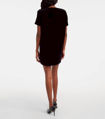 Khaite Benji velvet minidress