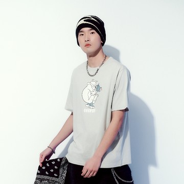 CACO-MIT 湯姆貓與斯派克短T-男女共穿【J1WB506】