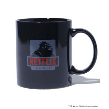 AirRoom 正品 2024SS 日版 XLARGE JP Netflix MUG 聯名 杯子 馬克杯 猩猩 LOGO