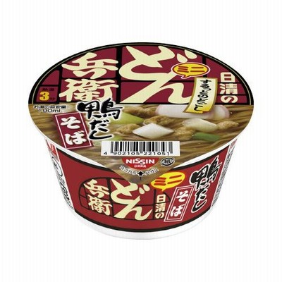 日清食品 ＃日清のどん兵衛　鴨だしそばミニ　１２個 25146