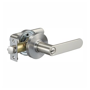 Kwikset簡約風水平房門鎖砂面鎳TLR0S00