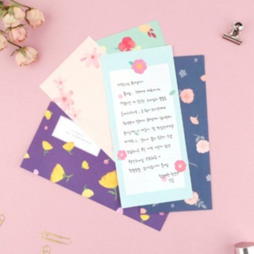 花漾系列 Gracebell Flower Silm 信籤 (共6款)