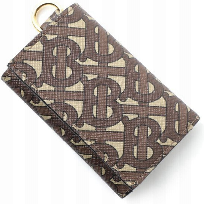 バーバリー Burberry 3つ折り財布 Monogram モノグラム ブラウン メンズ Bridlebrown Ns 通販 Lineポイント最大0 5 Get Lineショッピング