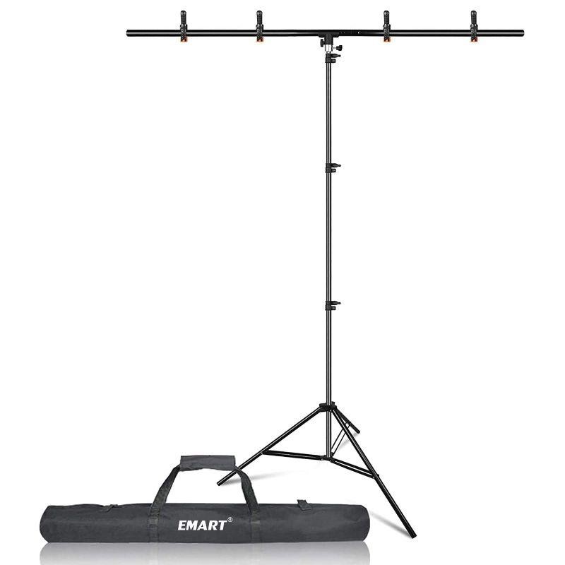 EMART 背景スタンド T字型 150x260CM グリーンバック スタンド 強力