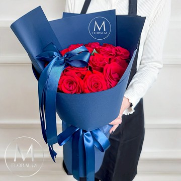 送給我的女神💋【Floral M】法式經典浪漫玫瑰鮮花花束  摩羯座生日禮物  情人節花束