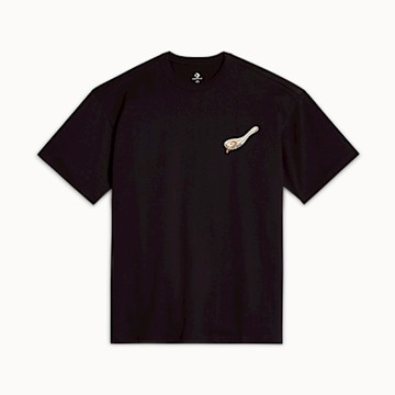 CONVERSE LOCAL RAMEN TEE 短袖上衣 男 黑色-10027737-A01