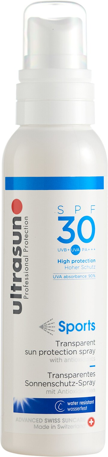 Ultrasun Sports Transparent Sun Protection Spray  SPF30 150ml