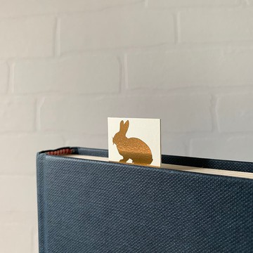 兔子書籤 一套七張 不同姿勢  Seven Rabbit Bookmark