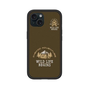 iPhone 15 Mod NX 黑 - KID - 野營聚落之火