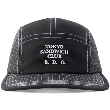 FILTER017 x B.D.O. 東京三明治俱樂部 5-PANEL CAP 機能五分割帽 (黑色)