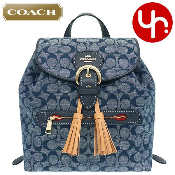 コーチ COACH バッグ リュック FC8162 C8162 デニムマルチ クリオ ...