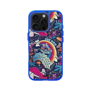 iPhone 16 Pro Clear 激光藍 - 迪士尼-經典系列 Disney Classics - 愛麗絲夢遊仙境 Alice au pays des merveilles - Motif rétro