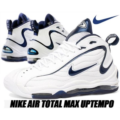 NIKE AIR TOTAL MAX UPTEMPO white/midnight navy-wht cz2198-100 ...