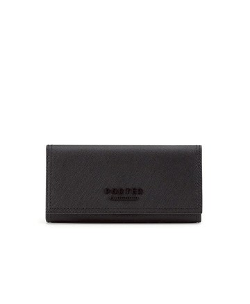 【PORTER INTERNATIONAL】AVENUE  長夾 11810-007 (黑色/灰色)