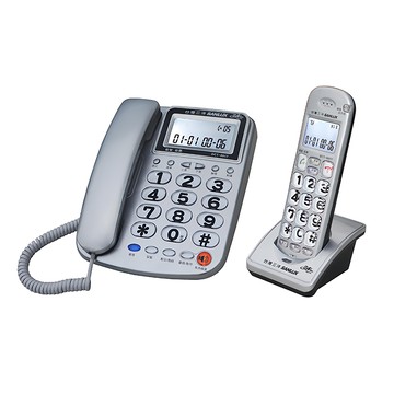 SANLUX 台灣三洋 數位子母無線電話機  DCT-8917