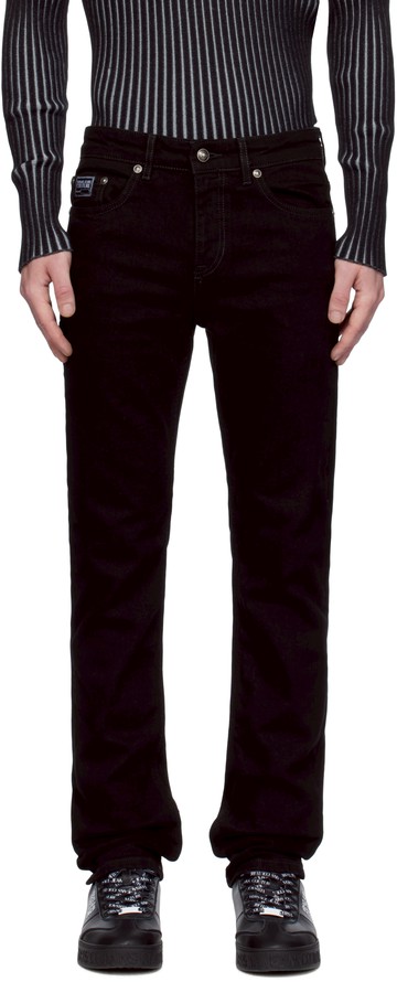 Versace Jeans Couture 黑色 Slim Milano 牛仔裤