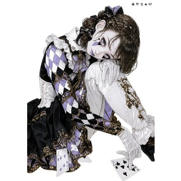 【六月新品】07-133-0180 人物貼紙 馬戲團風格